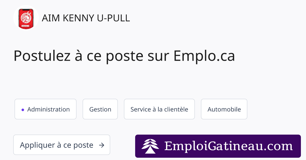 Screenshot of OG Image for Emploi Gatineau