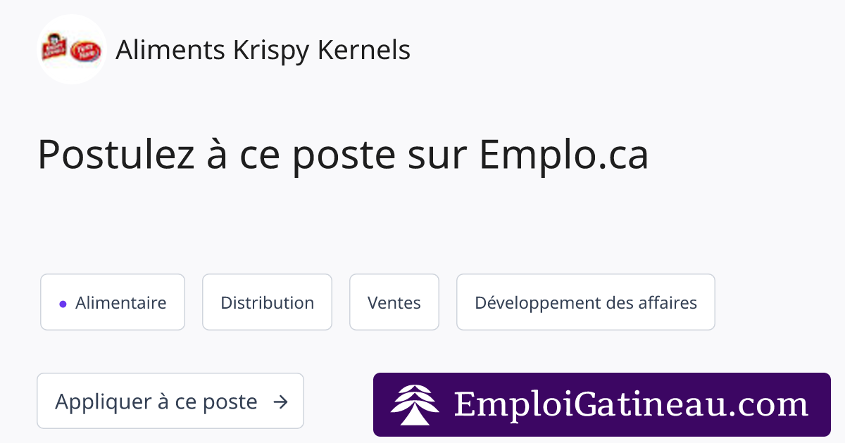 Screenshot of OG Image for Emploi Gatineau