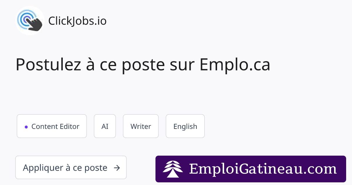 Screenshot of OG Image for Emploi Gatineau