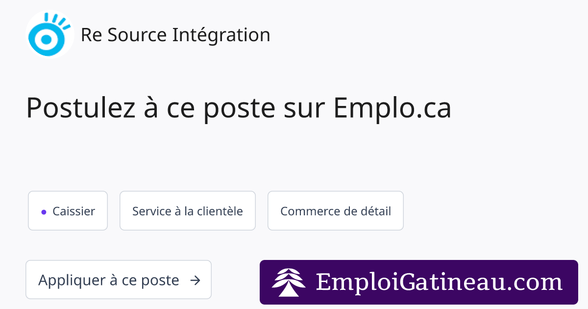 Screenshot of OG Image for Emploi Gatineau